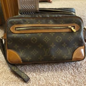 Vintage Louis Vuitton Marly Dragonne clutch GM
